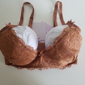 Unlined Floral Lace Bra